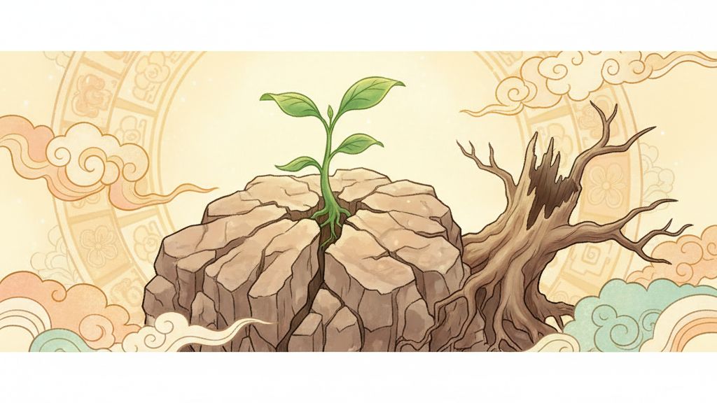 Hình minh họa cho bài viết về Bộ sao Tuần - Triệt