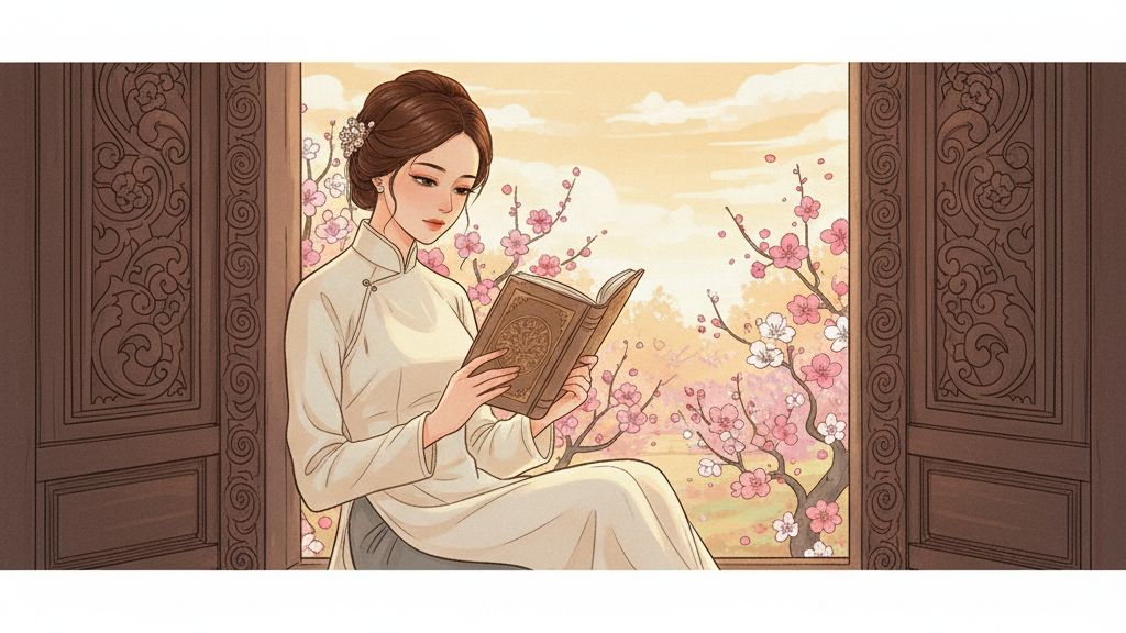 Hình minh họa cho bài viết về Sao Đào Hoa