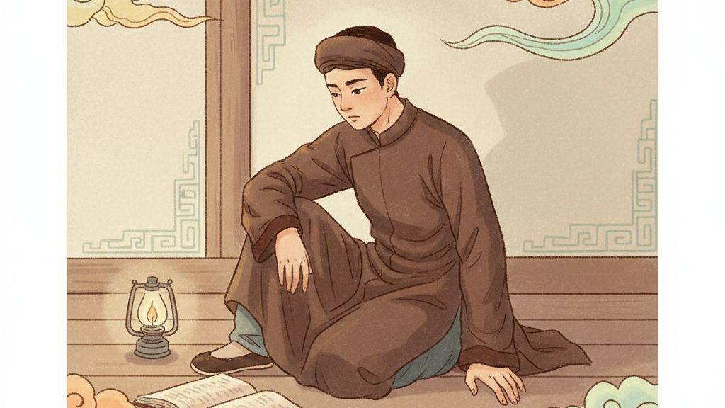 Hình minh họa cho bài viết về Sao Triệt Lộ Không Vong