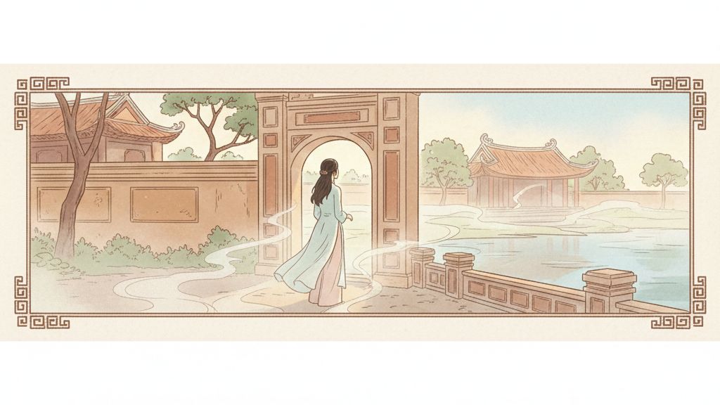 Hình ảnh minh họa Sao Tuần Trung Không Vong - Tử Vi Toàn Thư